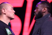 Deontay Wilder faces Zhilei Zhang in the 5 vs 5 main event