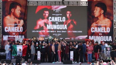 Canelo Alvarez vs.  Jaime Munguia: LIVE updates of each round and results