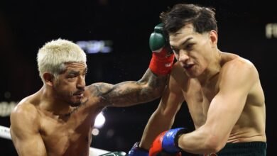 Brandon Figueroa knocked out Diego Magdaleno with a body shot in round 9