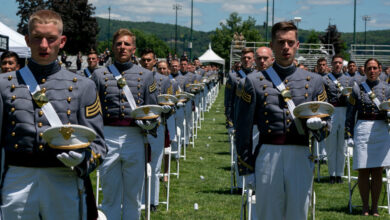 Biden delivered the commencement speech at West Point Military Academy