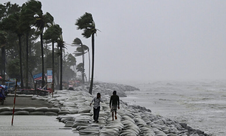 Cyclone Remal swept through India and Bangladesh, killing at least 23 people