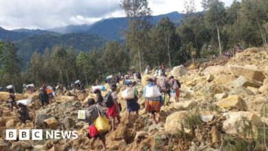 Race to rescue trapped villagers