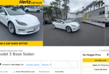 Hertz's used Teslas are a nightmare of malfunctions and damage