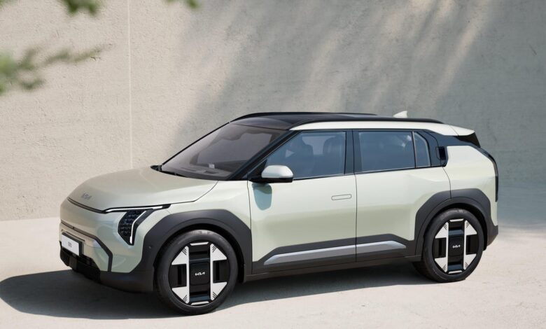 Kia EV3 brings modern styling and 300-mile range to the US for $30,000