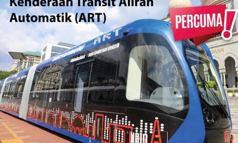Autonomous Rapid Transit (ART) is now in Putrajaya – two lines, three-month trial till July 31, free to ride