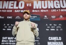 The fight between Canelo Alvarez and Jaime Munguia in Las Vegas