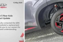 Chery Malaysia has contacted all 60 Omoda 5 owners with defective rear axle, scheduled for replacement