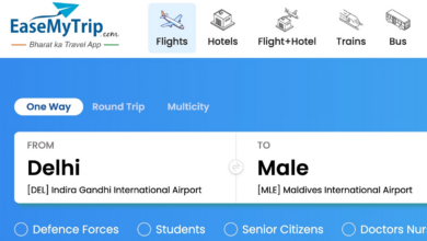 EaseMyTrip quietly restarts India-Maldives flight bookings.  Update: Banned again;  Full refund notice