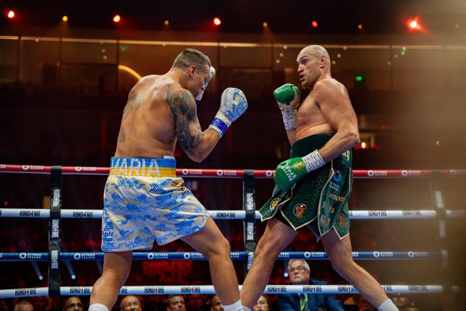 It's official: Oleksander Usyk-Tyson Fury rematch goes DOWN on December 21