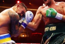 OLEKSANDR uSYK wins undisputed heavyweight championship of the world after 12 rounds with Tyson Fury