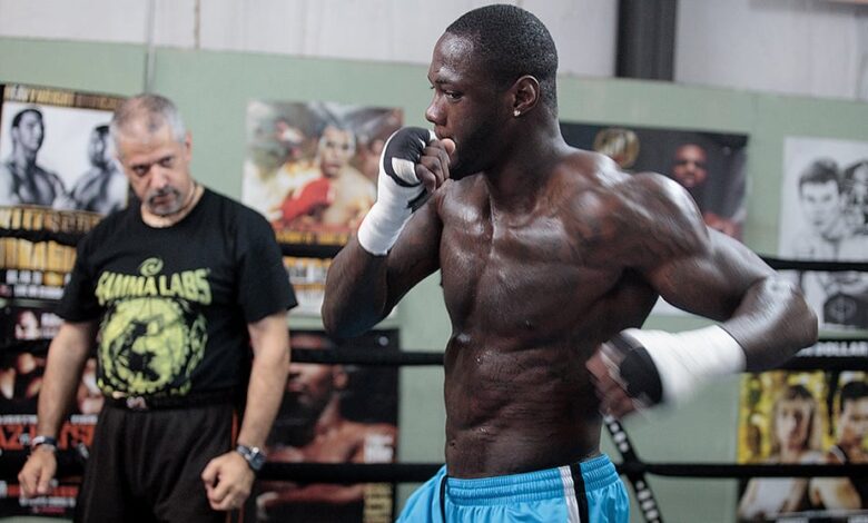 Deontay Wilder explains and demonstrates how he hits so hard