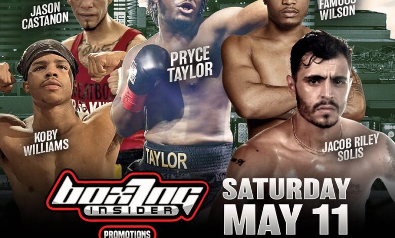 The May 11 Boxing Insider Promotional Card continues Atlantic City Boxing's long history