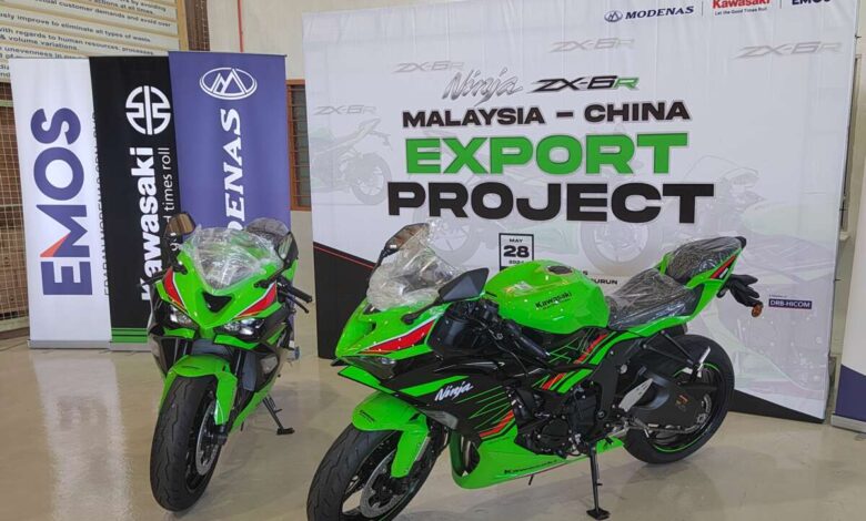 Modenas begins export of Kawasaki ZX-6R to China