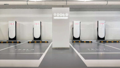 Tesla V4 Supercharger hardware now in Malaysia at IOI City Mall, IOI Mall Puchong, DC charging up to 250 kW
