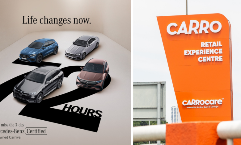 Trade in your car to Carro at the Mercedes-Benz Malaysia Certified Pre-Owned Car Festival, 17 to 19 May 2024