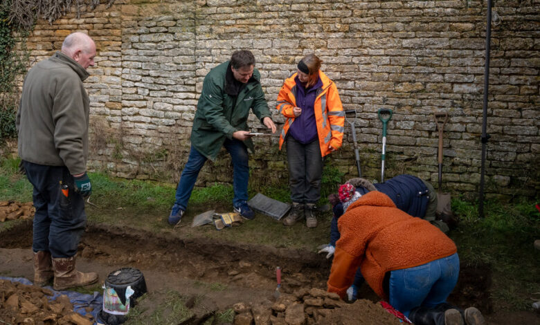Amateur historians heard stories about the lost Tudor Palace. Then they dug it up.