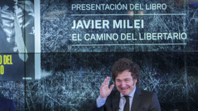 Argentinian President Javier Milei begins extraordinary visit to Spain : NPR