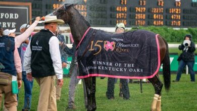 Betting record for the 150th Kentucky Oaks