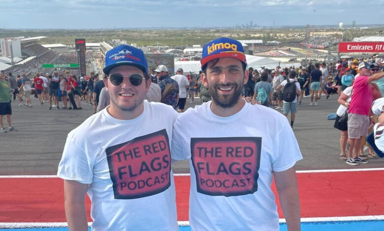 The Red Flags Podcast about being a voice for American Formula 1 fans