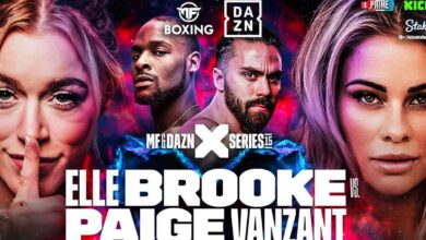Elle Brooke vs Paige VanZant full fight video poster 2024-05-25