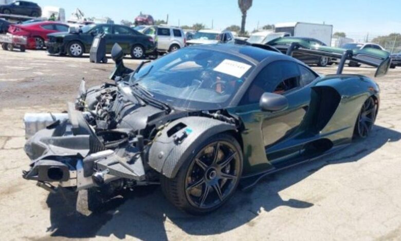 You should at least pay the price for this special McLaren Senna that was sunk by a YouTuber