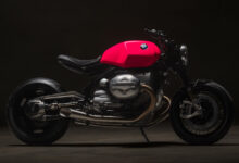 BMW R20 Concept: BMW stuns with hot pink 2-liter boxer