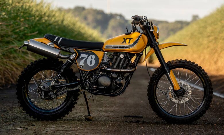 Stay Gold: The cool Yamaha XT500 is purpose-built