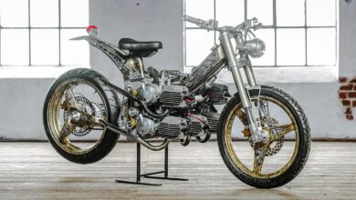 This five-cylinder Puch proves there is no substitute for displacement