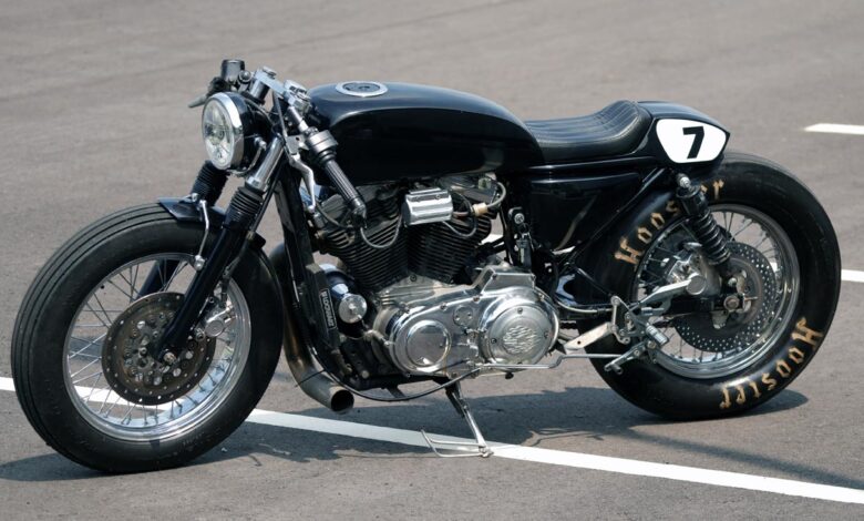Project7: A low-sized 1994 Sportster cafe racer from Indonesia