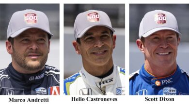 Attractive Indy 500 Row 7 lineup: Andretti, Castroneves and Dixon