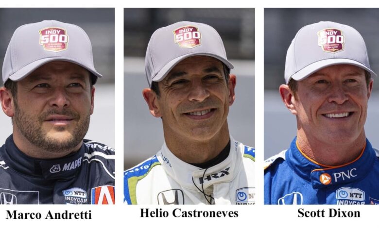 Attractive Indy 500 Row 7 lineup: Andretti, Castroneves and Dixon