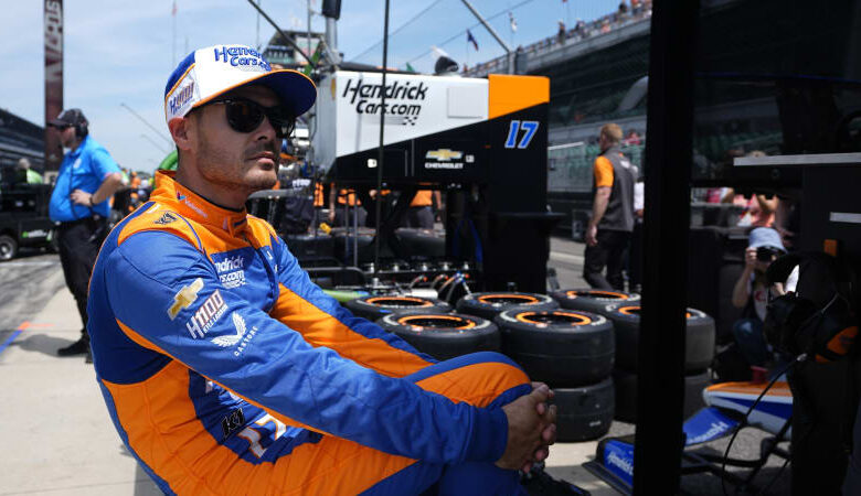 NASCAR star Kyle Larson is milking his Indy 500 debut, including a cow
