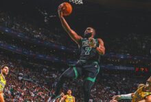 The Celtics beat the Pacers behind Jaylen Brown's 40 points to take a 2-0 lead in the East