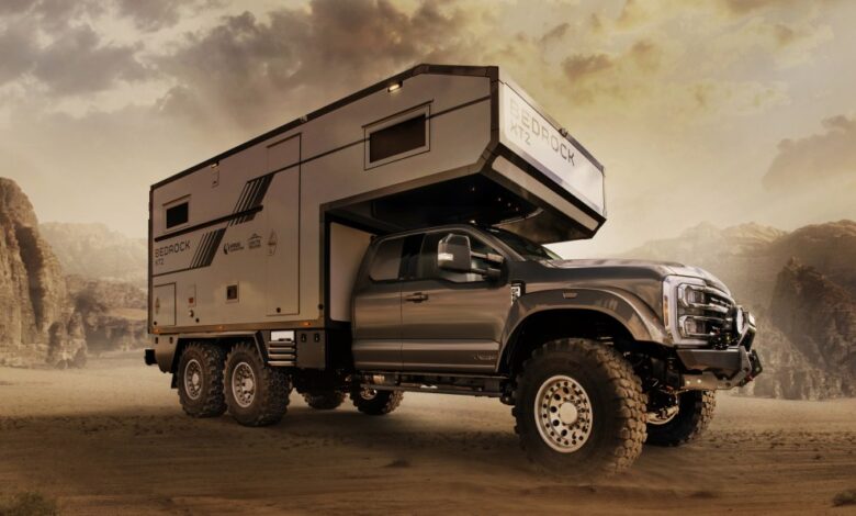 The Krug Bedrock XT2 expedition truck fills the void left by the end of the EarthCruiser