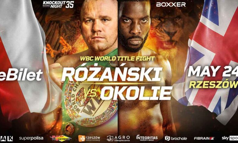 Lukasz Rozanski vs Lawrence Okolie full fight video poster 2024-05-24