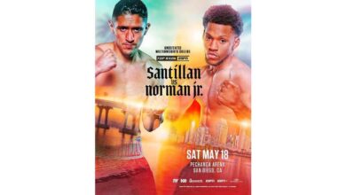 Giovani Santillan vs Brian Norman Jr full fight video poster 2024-05-18