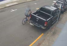 Cyclists repeatedly damage many cars in Brisbane