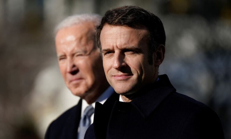 Biden, Macron discuss Israel and Ukraine during pompous state visit