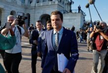 Congressman Matt Gaetz was investigated by the House Ethics Committee