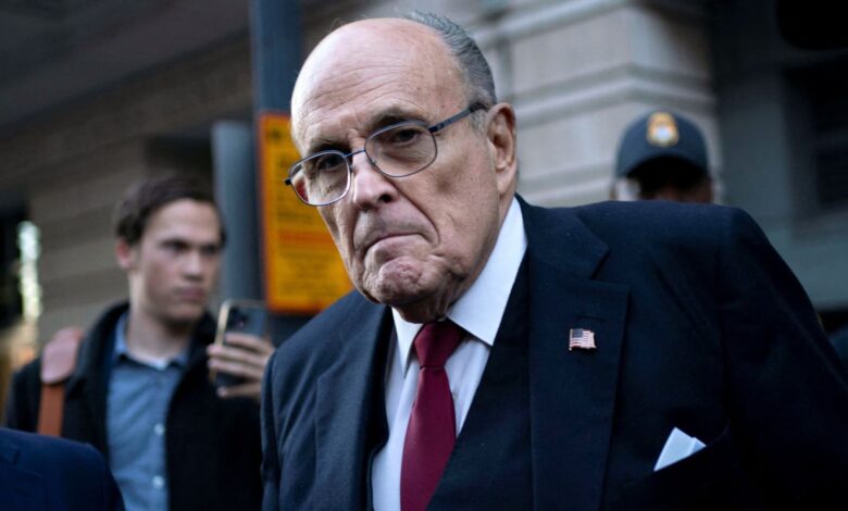 The DC Ethics Board recommended that Rudy Giuliani be stripped of his right to practice