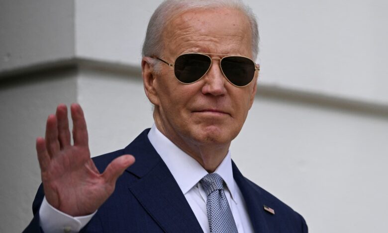 Biden's re-election effort raised $85 million in May, but far behind Trump's huge figure