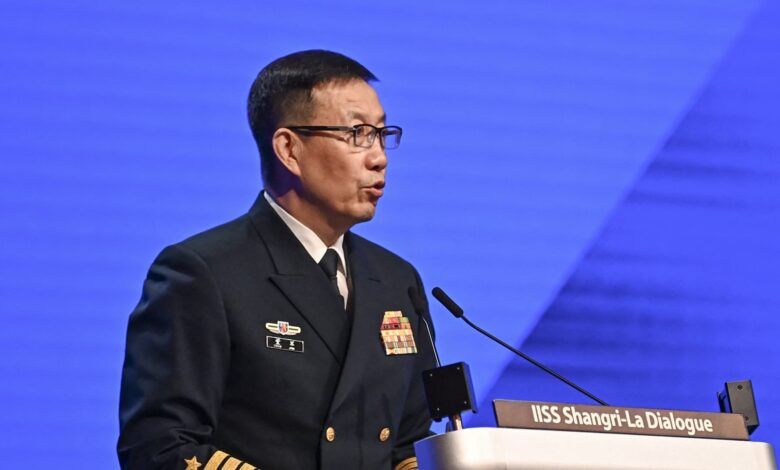 China's Dong Jun warns Taiwanese separatists face 'self-destruction'