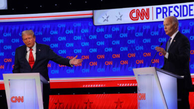Democrats defend Biden after debate defeat as voter support slips