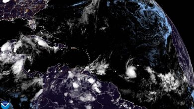 Beryl strengthens into a hurricane in the Atlantic Ocean, expected to become a major storm