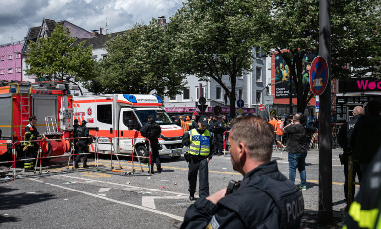 Euro 2024 shooting: Police in Hamburg shoot man with an axe