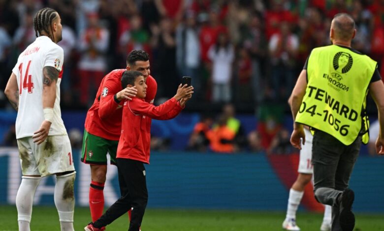 Euro 2024: UEFA increases security after Ronaldo broke into the field