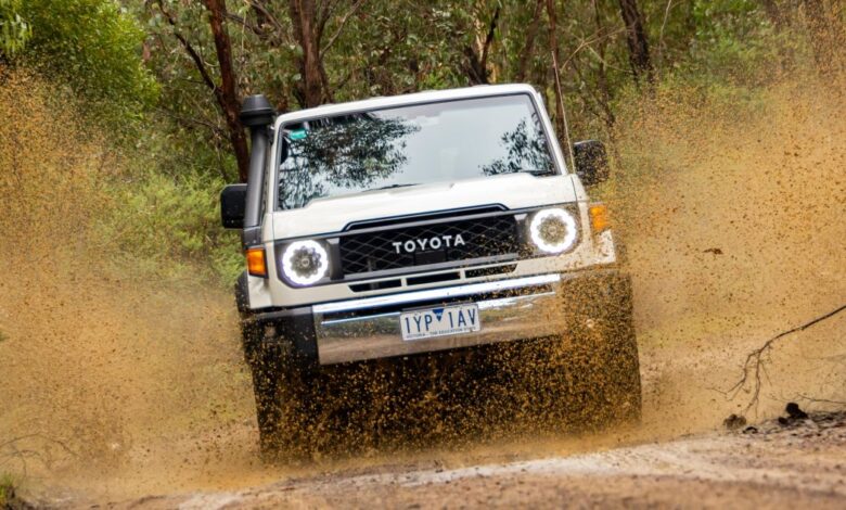 Toyota LandCruiser 70 Series V8 2024 off-road review