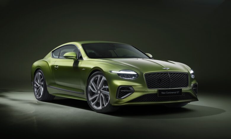 Bentley Continental GT Speed ​​2025 launches a PHEV powertrain with 771 horsepower