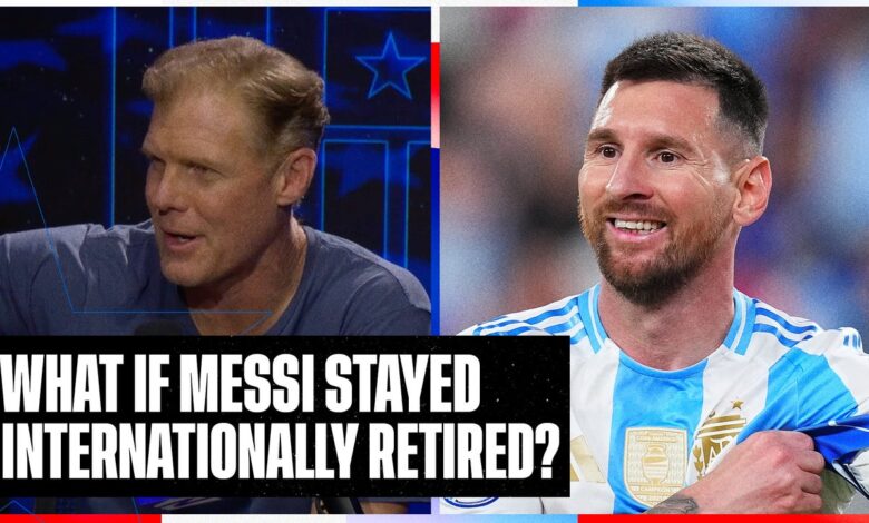 What if Lionel Messi stayed internationally retired after 2016 Copa América?