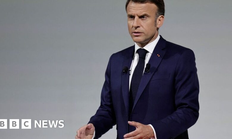 France's Macron urged voters to participate and say no to extremism